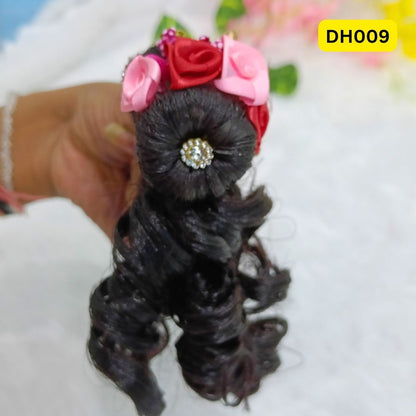 Designer Hair Wig for Laddu Gopal and Radha Krishna - DH009