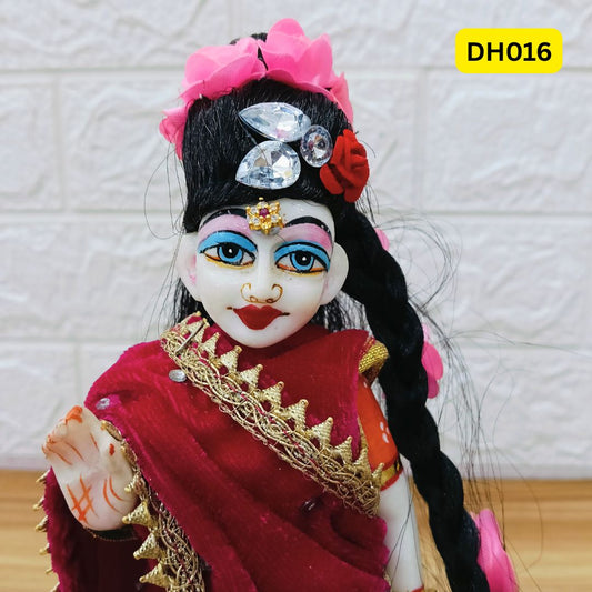 Designer One Hair Choti  Wig for Radha Rani ji | size- 2, 3, 4, 5 Number | DH016