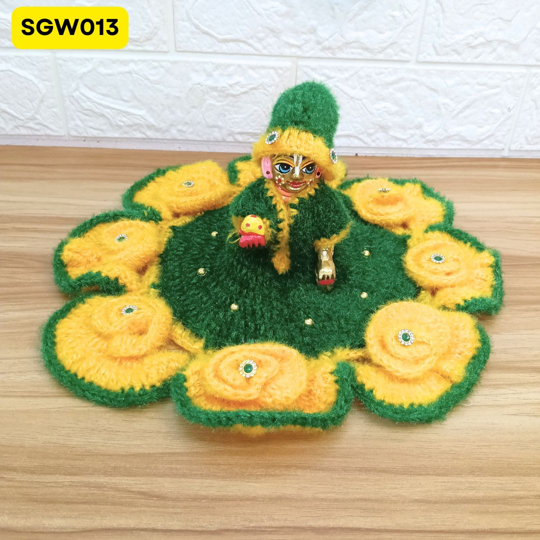 Premium Woolen Dress for Laddu Gopal Ji | SGW013